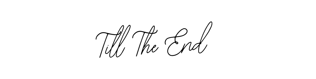 See photos of Till The End official signature by Spectra . Check more albums & portfolios. Read reviews & check more about Bearetta-2O07w font. Till The End signature style 12 images and pictures png