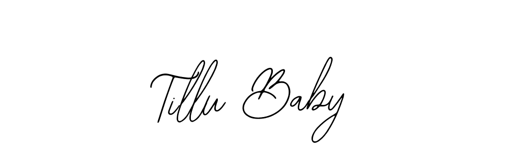 Similarly Bearetta-2O07w is the best handwritten signature design. Signature creator online .You can use it as an online autograph creator for name Tillu Baby. Tillu Baby signature style 12 images and pictures png