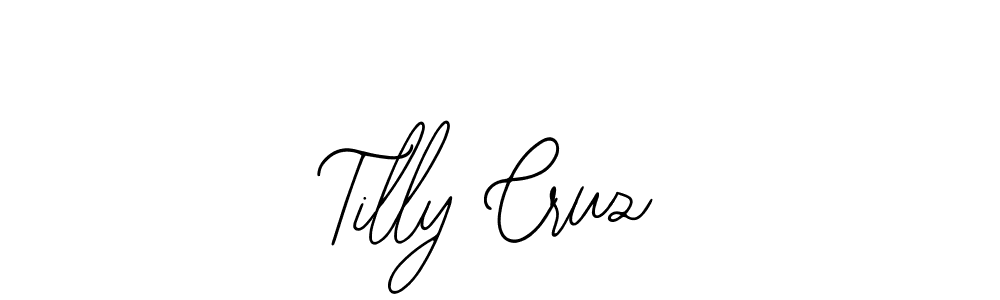 You should practise on your own different ways (Bearetta-2O07w) to write your name (Tilly Cruz) in signature. don't let someone else do it for you. Tilly Cruz signature style 12 images and pictures png