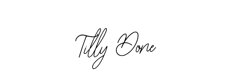 This is the best signature style for the Tilly Done name. Also you like these signature font (Bearetta-2O07w). Mix name signature. Tilly Done signature style 12 images and pictures png