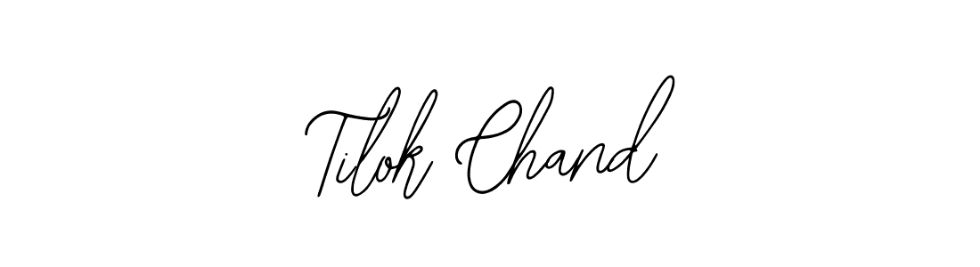 Tilok Chand stylish signature style. Best Handwritten Sign (Bearetta-2O07w) for my name. Handwritten Signature Collection Ideas for my name Tilok Chand. Tilok Chand signature style 12 images and pictures png