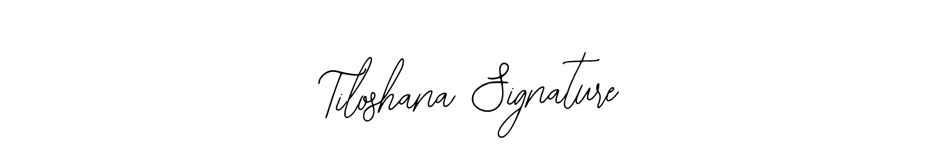 Bearetta-2O07w is a professional signature style that is perfect for those who want to add a touch of class to their signature. It is also a great choice for those who want to make their signature more unique. Get Tiloshana Signature name to fancy signature for free. Tiloshana Signature signature style 12 images and pictures png