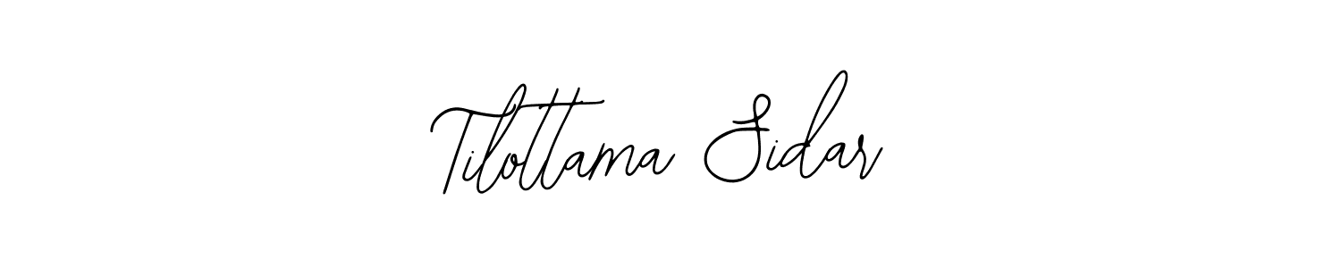 Design your own signature with our free online signature maker. With this signature software, you can create a handwritten (Bearetta-2O07w) signature for name Tilottama Sidar. Tilottama Sidar signature style 12 images and pictures png