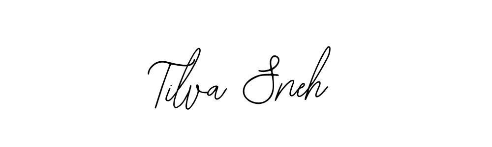 It looks lik you need a new signature style for name Tilva Sneh. Design unique handwritten (Bearetta-2O07w) signature with our free signature maker in just a few clicks. Tilva Sneh signature style 12 images and pictures png