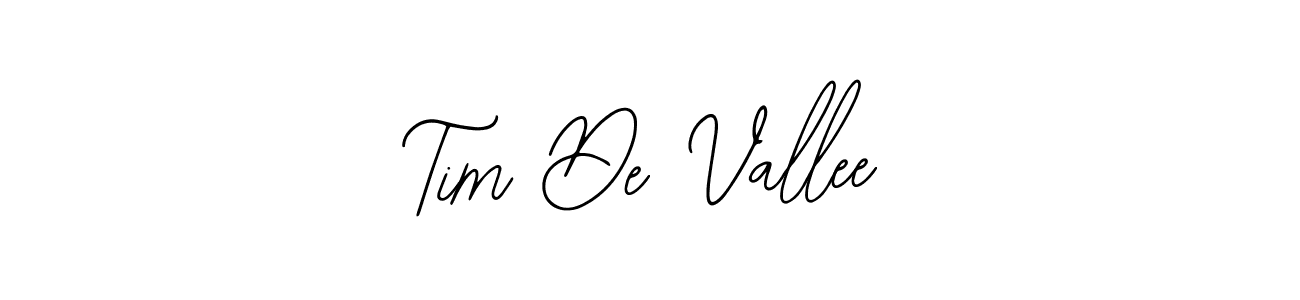 Bearetta-2O07w is a professional signature style that is perfect for those who want to add a touch of class to their signature. It is also a great choice for those who want to make their signature more unique. Get Tim De Vallee name to fancy signature for free. Tim De Vallee signature style 12 images and pictures png