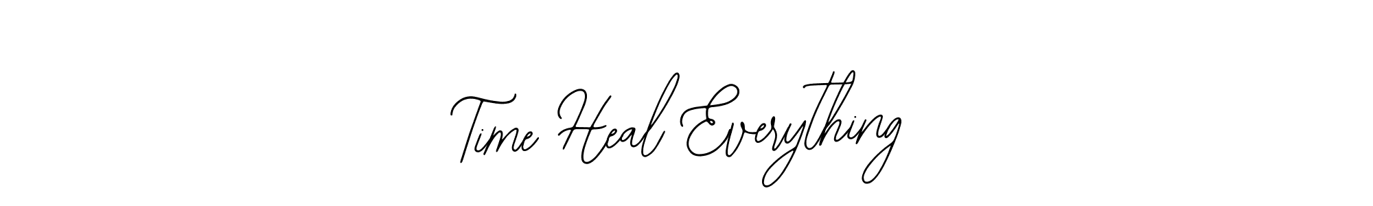 Design your own signature with our free online signature maker. With this signature software, you can create a handwritten (Bearetta-2O07w) signature for name Time Heal Everything. Time Heal Everything signature style 12 images and pictures png