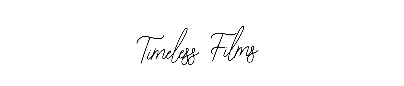 Design your own signature with our free online signature maker. With this signature software, you can create a handwritten (Bearetta-2O07w) signature for name Timeless Films. Timeless Films signature style 12 images and pictures png