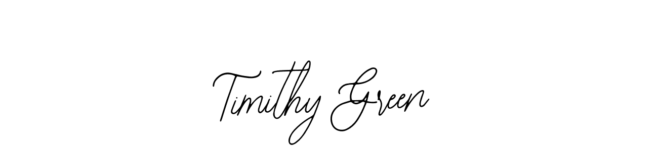 It looks lik you need a new signature style for name Timithy Green. Design unique handwritten (Bearetta-2O07w) signature with our free signature maker in just a few clicks. Timithy Green signature style 12 images and pictures png