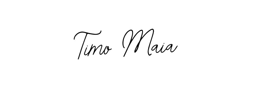 Also You can easily find your signature by using the search form. We will create Timo Maia name handwritten signature images for you free of cost using Bearetta-2O07w sign style. Timo Maia signature style 12 images and pictures png