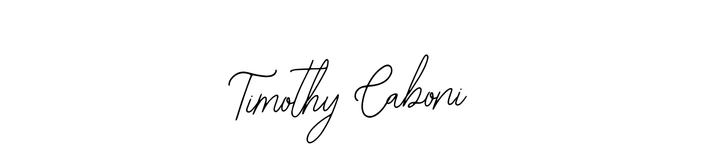 Timothy Caboni stylish signature style. Best Handwritten Sign (Bearetta-2O07w) for my name. Handwritten Signature Collection Ideas for my name Timothy Caboni. Timothy Caboni signature style 12 images and pictures png