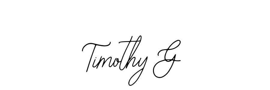Similarly Bearetta-2O07w is the best handwritten signature design. Signature creator online .You can use it as an online autograph creator for name Timothy G. Timothy G signature style 12 images and pictures png