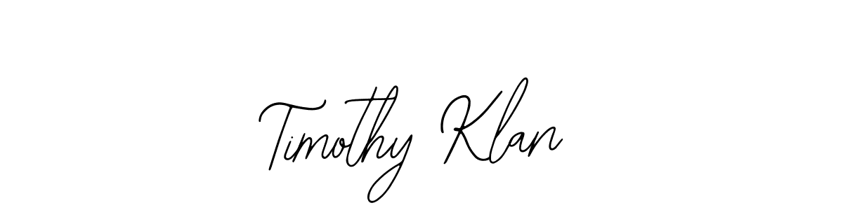 The best way (Bearetta-2O07w) to make a short signature is to pick only two or three words in your name. The name Timothy Klan include a total of six letters. For converting this name. Timothy Klan signature style 12 images and pictures png