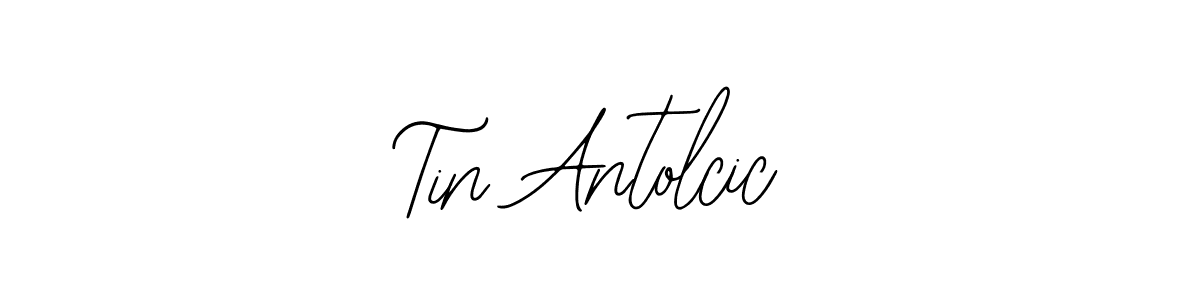 Use a signature maker to create a handwritten signature online. With this signature software, you can design (Bearetta-2O07w) your own signature for name Tin Antolcic. Tin Antolcic signature style 12 images and pictures png