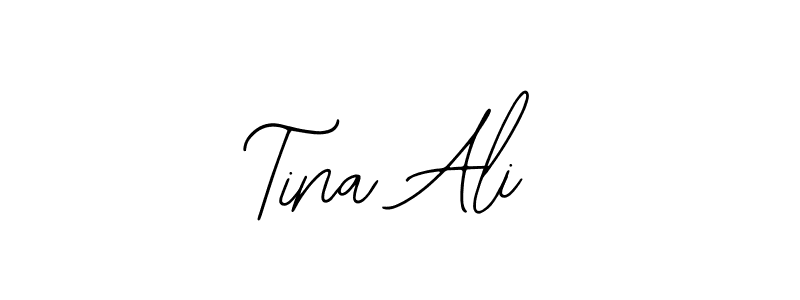 Make a beautiful signature design for name Tina Ali. Use this online signature maker to create a handwritten signature for free. Tina Ali signature style 12 images and pictures png