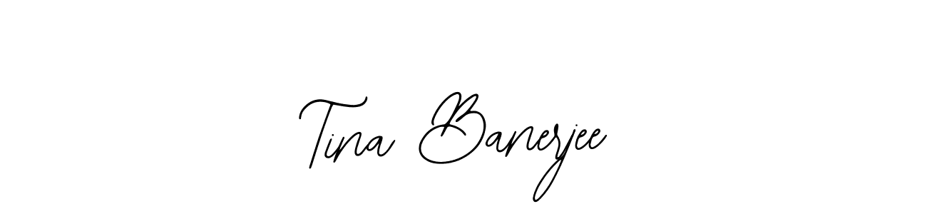 Design your own signature with our free online signature maker. With this signature software, you can create a handwritten (Bearetta-2O07w) signature for name Tina Banerjee. Tina Banerjee signature style 12 images and pictures png