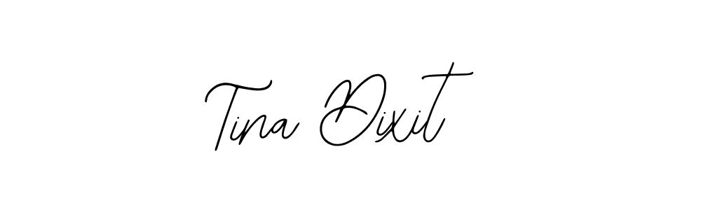 Similarly Bearetta-2O07w is the best handwritten signature design. Signature creator online .You can use it as an online autograph creator for name Tina Dixit. Tina Dixit signature style 12 images and pictures png