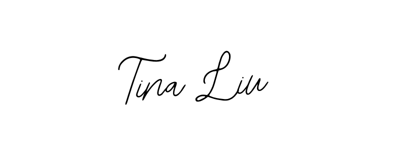 Design your own signature with our free online signature maker. With this signature software, you can create a handwritten (Bearetta-2O07w) signature for name Tina Liu. Tina Liu signature style 12 images and pictures png