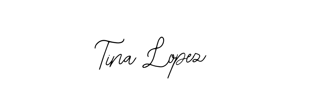 Make a beautiful signature design for name Tina Lopez. Use this online signature maker to create a handwritten signature for free. Tina Lopez signature style 12 images and pictures png