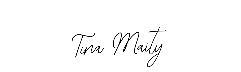 How to make Tina Maity signature? Bearetta-2O07w is a professional autograph style. Create handwritten signature for Tina Maity name. Tina Maity signature style 12 images and pictures png