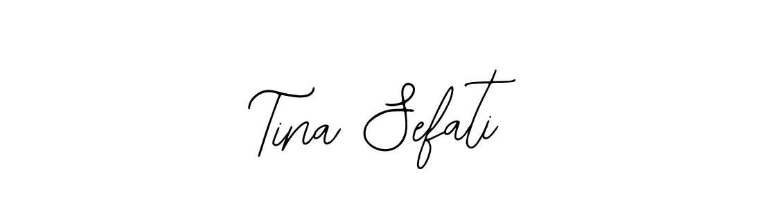 if you are searching for the best signature style for your name Tina Sefati. so please give up your signature search. here we have designed multiple signature styles  using Bearetta-2O07w. Tina Sefati signature style 12 images and pictures png