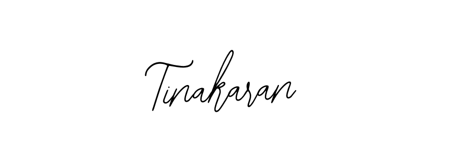 The best way (Bearetta-2O07w) to make a short signature is to pick only two or three words in your name. The name Tinakaran include a total of six letters. For converting this name. Tinakaran signature style 12 images and pictures png