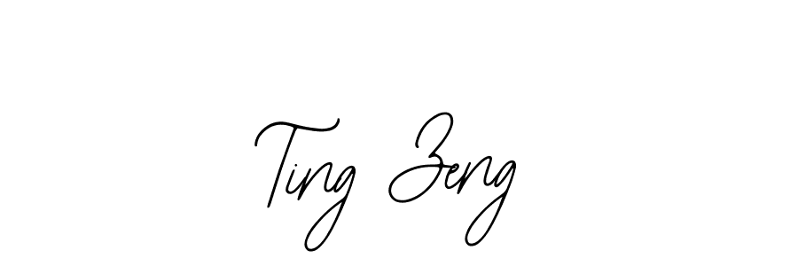 The best way (Bearetta-2O07w) to make a short signature is to pick only two or three words in your name. The name Ting Zeng include a total of six letters. For converting this name. Ting Zeng signature style 12 images and pictures png
