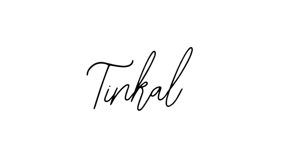 You should practise on your own different ways (Bearetta-2O07w) to write your name (Tinkal) in signature. don't let someone else do it for you. Tinkal signature style 12 images and pictures png