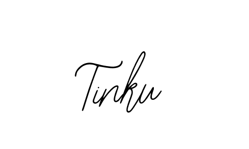 How to make Tinku name signature. Use Bearetta-2O07w style for creating short signs online. This is the latest handwritten sign. Tinku signature style 12 images and pictures png