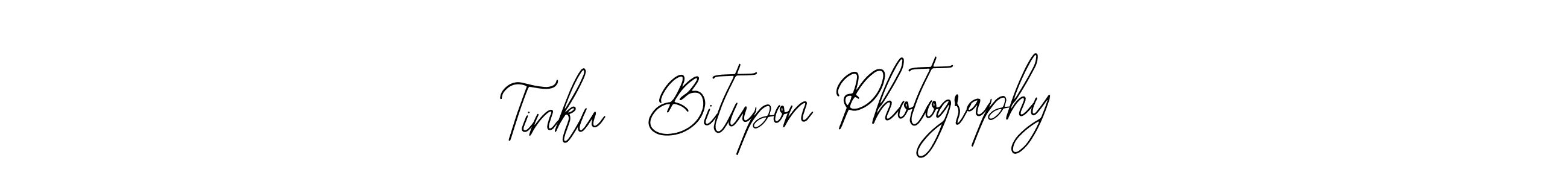 It looks lik you need a new signature style for name Tinku  Bitupon Photography. Design unique handwritten (Bearetta-2O07w) signature with our free signature maker in just a few clicks. Tinku  Bitupon Photography signature style 12 images and pictures png