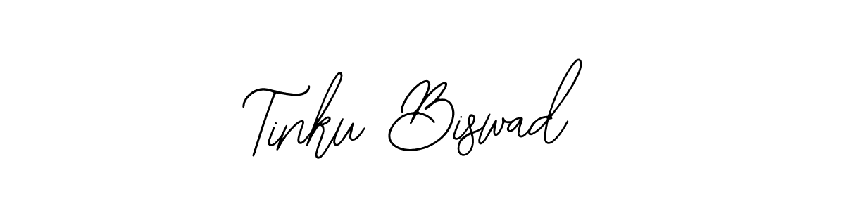 How to make Tinku Biswad name signature. Use Bearetta-2O07w style for creating short signs online. This is the latest handwritten sign. Tinku Biswad signature style 12 images and pictures png