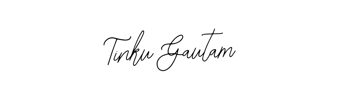 Tinku Gautam stylish signature style. Best Handwritten Sign (Bearetta-2O07w) for my name. Handwritten Signature Collection Ideas for my name Tinku Gautam. Tinku Gautam signature style 12 images and pictures png