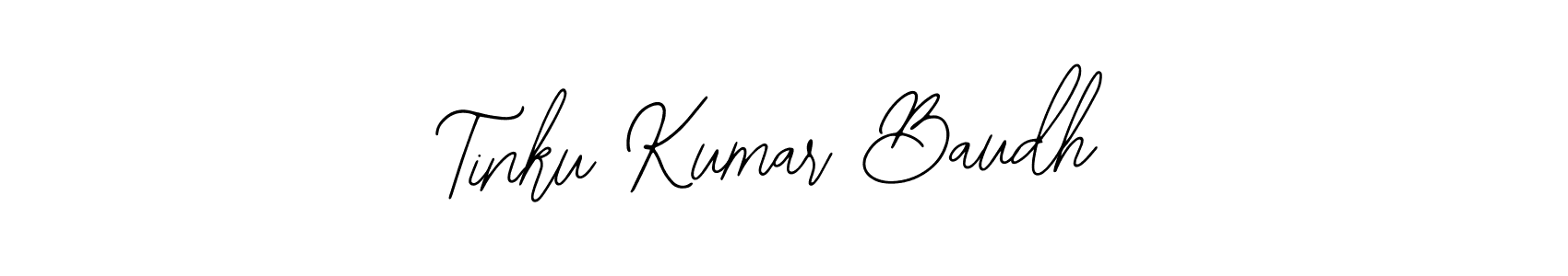 Design your own signature with our free online signature maker. With this signature software, you can create a handwritten (Bearetta-2O07w) signature for name Tinku Kumar Baudh. Tinku Kumar Baudh signature style 12 images and pictures png