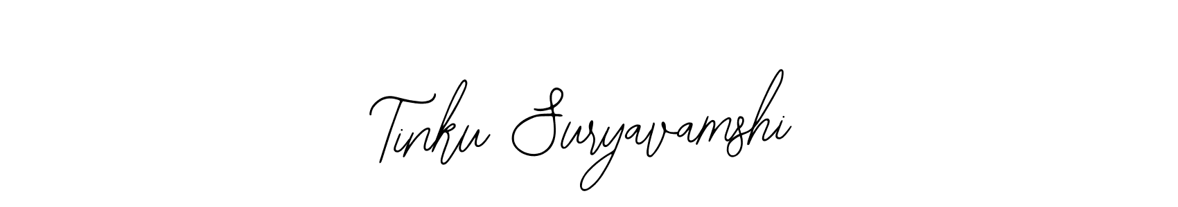 Design your own signature with our free online signature maker. With this signature software, you can create a handwritten (Bearetta-2O07w) signature for name Tinku Suryavamshi. Tinku Suryavamshi signature style 12 images and pictures png