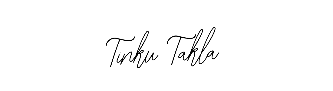 How to make Tinku Takla name signature. Use Bearetta-2O07w style for creating short signs online. This is the latest handwritten sign. Tinku Takla signature style 12 images and pictures png