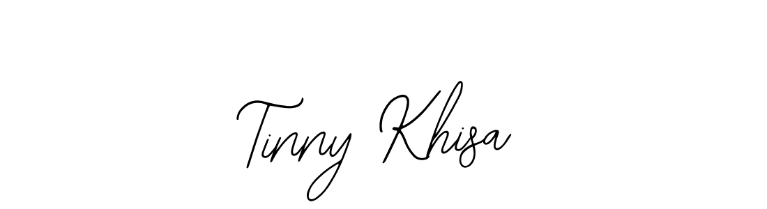 Design your own signature with our free online signature maker. With this signature software, you can create a handwritten (Bearetta-2O07w) signature for name Tinny Khisa. Tinny Khisa signature style 12 images and pictures png