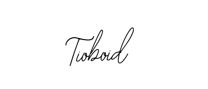 Use a signature maker to create a handwritten signature online. With this signature software, you can design (Bearetta-2O07w) your own signature for name Tioboid. Tioboid signature style 12 images and pictures png