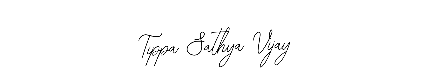 Also we have Tippa Sathya Vijay name is the best signature style. Create professional handwritten signature collection using Bearetta-2O07w autograph style. Tippa Sathya Vijay signature style 12 images and pictures png