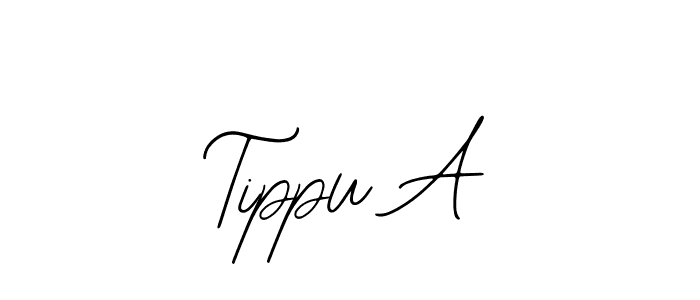 Tippu A stylish signature style. Best Handwritten Sign (Bearetta-2O07w) for my name. Handwritten Signature Collection Ideas for my name Tippu A. Tippu A signature style 12 images and pictures png