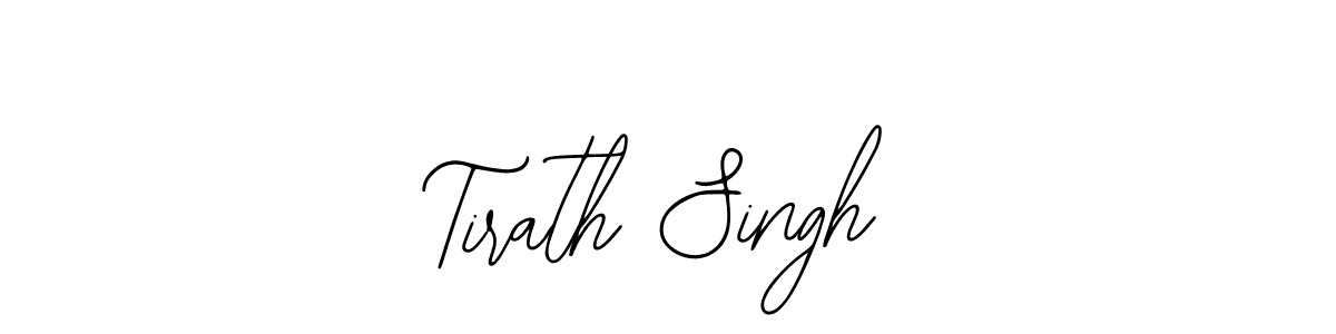 Tirath Singh stylish signature style. Best Handwritten Sign (Bearetta-2O07w) for my name. Handwritten Signature Collection Ideas for my name Tirath Singh. Tirath Singh signature style 12 images and pictures png