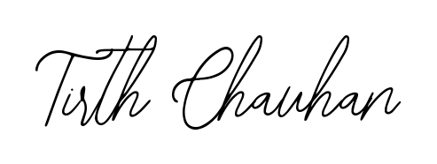 Discover how Tirth Chauhan looks in an executive cursive font (Bearetta-2O07w). Perfect for legal documents, invoices, and certificates. Tirth Chauhan signature style 12 images and pictures png