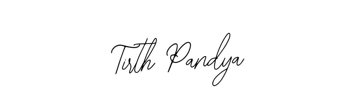 Here are the top 10 professional signature styles for the name Tirth Pandya. These are the best autograph styles you can use for your name. Tirth Pandya signature style 12 images and pictures png