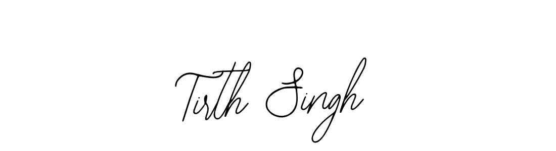 Also we have Tirth Singh name is the best signature style. Create professional handwritten signature collection using Bearetta-2O07w autograph style. Tirth Singh signature style 12 images and pictures png