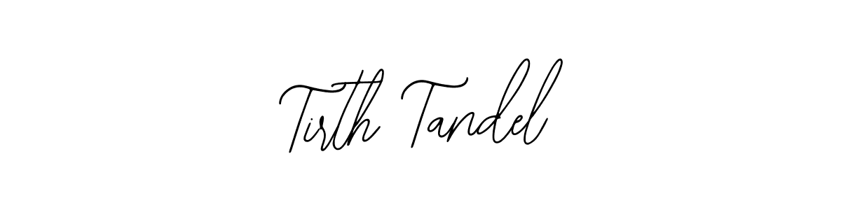 Make a beautiful signature design for name Tirth Tandel. With this signature (Bearetta-2O07w) style, you can create a handwritten signature for free. Tirth Tandel signature style 12 images and pictures png