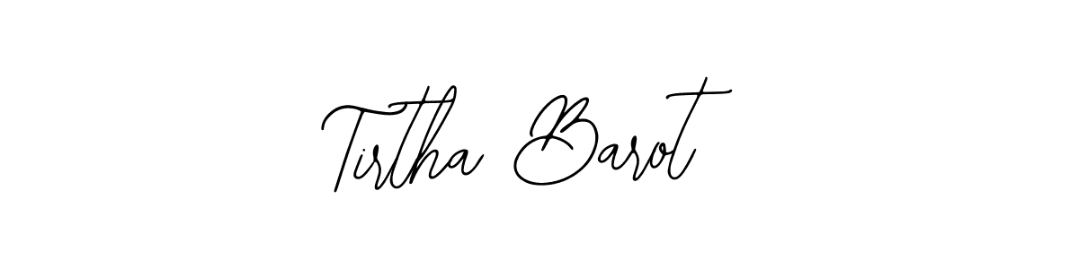 Make a short Tirtha Barot signature style. Manage your documents anywhere anytime using Bearetta-2O07w. Create and add eSignatures, submit forms, share and send files easily. Tirtha Barot signature style 12 images and pictures png