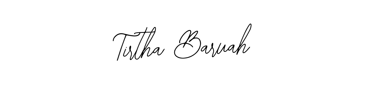 Similarly Bearetta-2O07w is the best handwritten signature design. Signature creator online .You can use it as an online autograph creator for name Tirtha Baruah. Tirtha Baruah signature style 12 images and pictures png