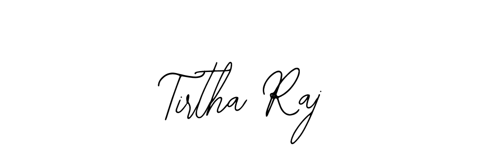 Make a beautiful signature design for name Tirtha Raj. With this signature (Bearetta-2O07w) style, you can create a handwritten signature for free. Tirtha Raj signature style 12 images and pictures png