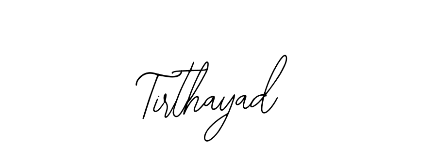 Create a beautiful signature design for name Tirthayad. With this signature (Bearetta-2O07w) fonts, you can make a handwritten signature for free. Tirthayad signature style 12 images and pictures png