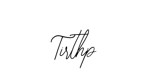 Create a beautiful signature design for name Tirthp. With this signature (Bearetta-2O07w) fonts, you can make a handwritten signature for free. Tirthp signature style 12 images and pictures png