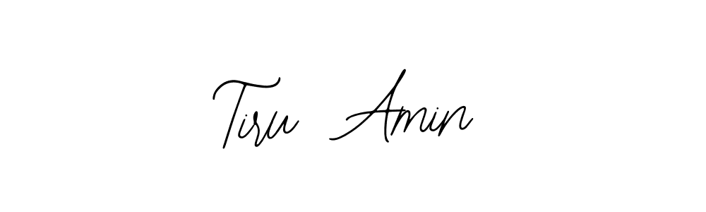 Make a beautiful signature design for name Tiru  Amin. With this signature (Bearetta-2O07w) style, you can create a handwritten signature for free. Tiru  Amin signature style 12 images and pictures png