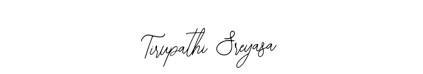 Tirupathi Sreyasa stylish signature style. Best Handwritten Sign (Bearetta-2O07w) for my name. Handwritten Signature Collection Ideas for my name Tirupathi Sreyasa. Tirupathi Sreyasa signature style 12 images and pictures png